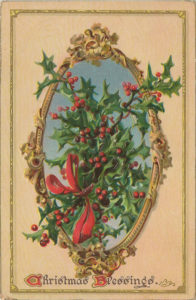 Raphael TUCK & Sons 1908 ANTIQUE CHRISTMAS CARD No 100