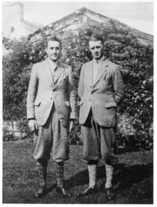 Circa 1930 photo of brothers, Jack and Jim Stewart, grandsons of the firm’s founder – See Notes 4 & 6