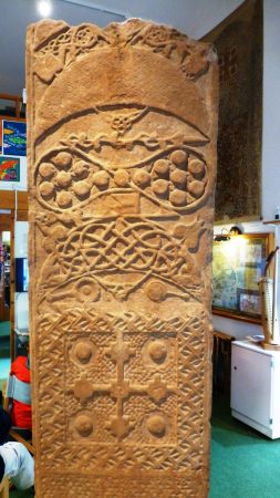 Photo of the Rosemarkie Pictish Stone