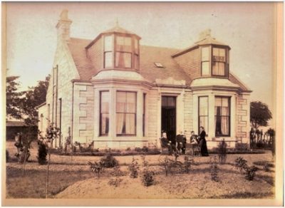Photo of Black family members at Clark Cottage