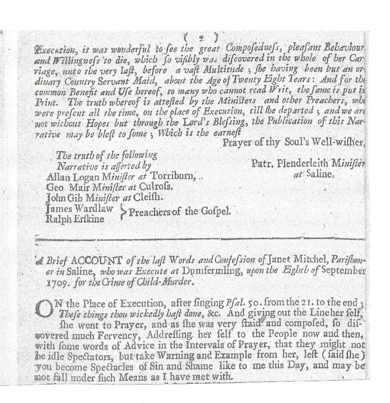 Part of the pamphlet of 1764