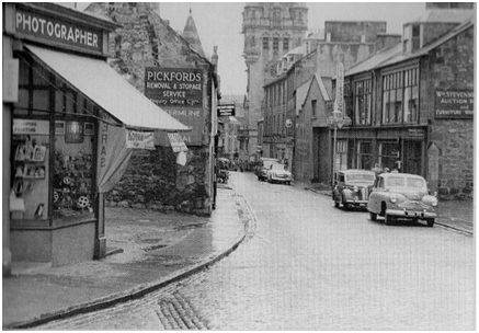Photo of the Bruce Street premises c.1955.