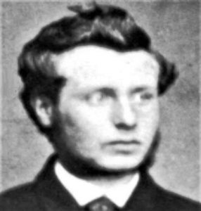 Photo of Gilbert Rae as a young man