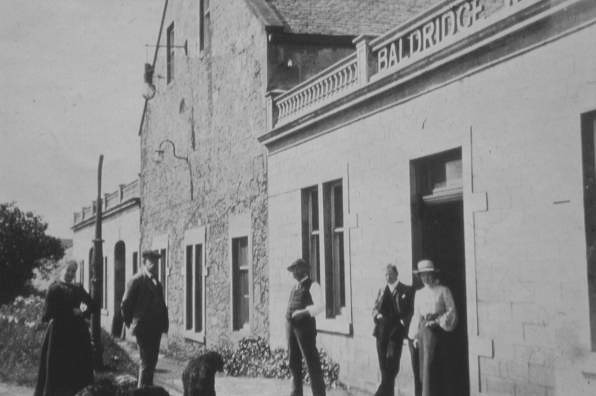 Rae Family Members at Baldridge Works c. 1920