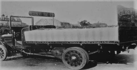 Gilbert Rae Lorry Loaded With Ice Blocks