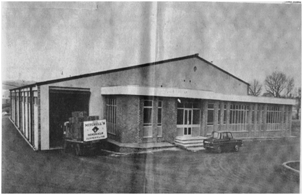 Photo (1974) of the premises at Garvock Hill.