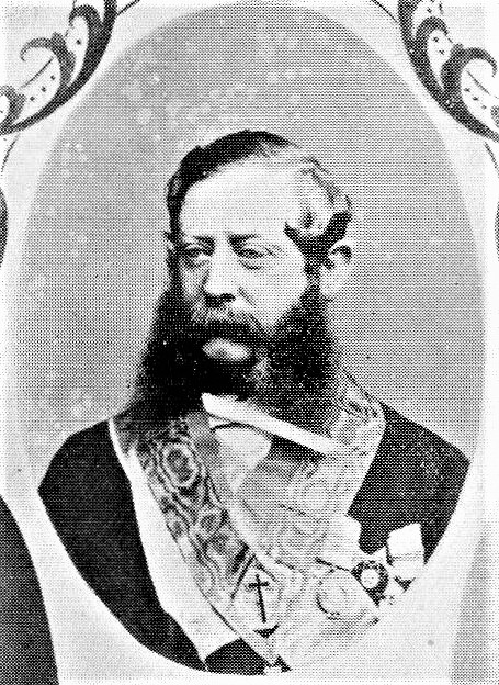 Thomas Henry Tuckett, wearing his Masonic Regalia. Courtesy of Fife Cultural Trust (Carnegie Library and Galleries) on behalf of Fife Council
