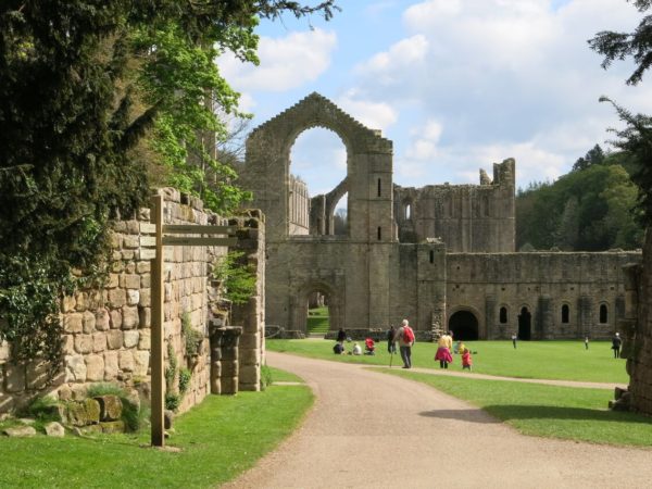 Photo of the Abbey from the Porters Lodge