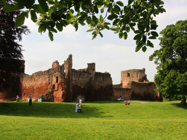 Bothwell Castle from the north
