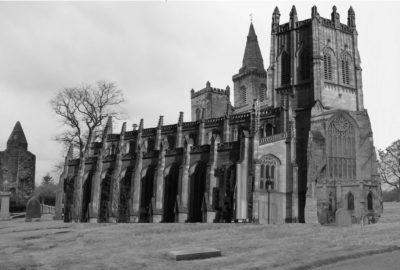 Composite of possible abbey church