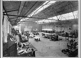 Photo C. 1935 – Jackson’s new workshop at Pittencrieff Street