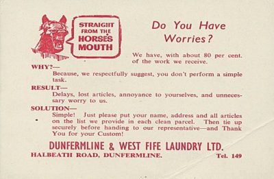 Early Halbeath Road Advert