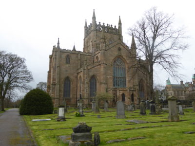 Photo of the east end of the Abbey Church
