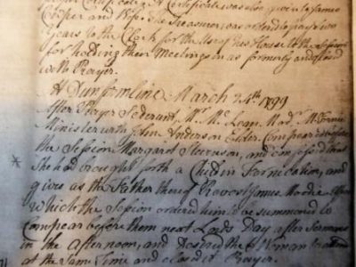 Image of Kirk Session Records March 1799