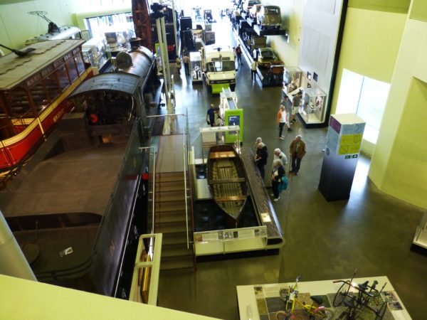 Looking down on the Clyde rescue boat