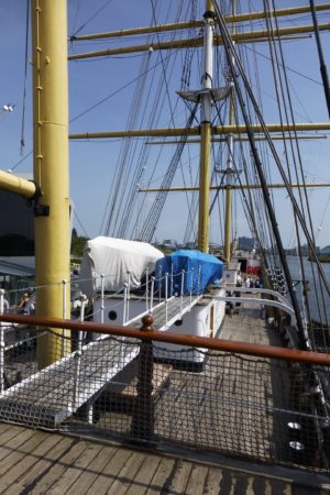 On board the Glenlee