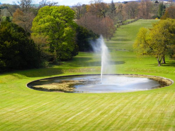 The Fountain in the Round Pond (which isn't round)