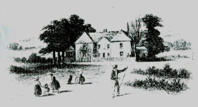 Image of Portmoak Manse, scene of Margaret Halcro's death. Courtesy of David Munro.