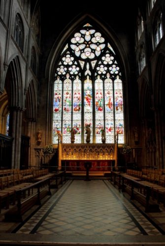 Photo of the High Altar and East Window