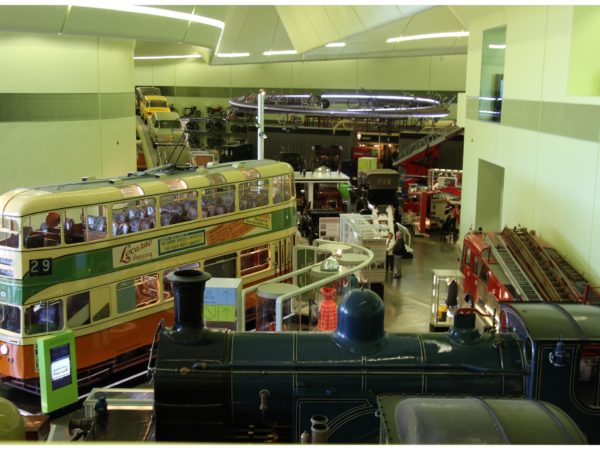 The view from the upper level