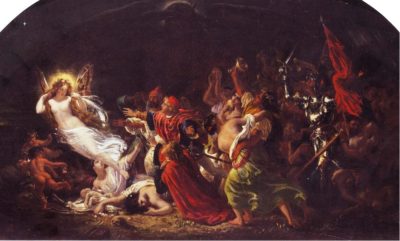 Painting "The Pursuit of Pleasure - A Vision of Human Life" By Sir Noel Paton